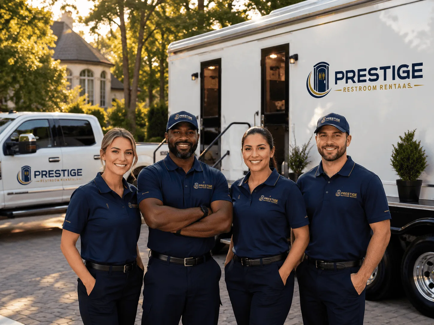 Trusted Luxury Portable Restrooms company in Thor, IA